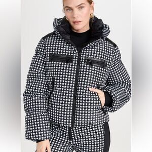 Goldbergh Galaxy Track Team Ski Jacket Starski Black White NWT US 10 Waterproof